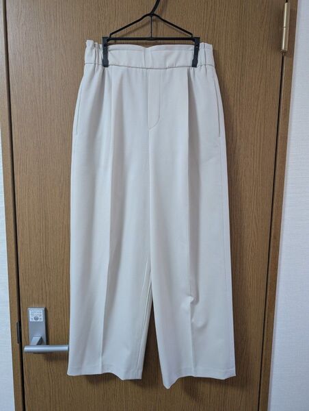 SHIPS ワイド パンツ 再値下げ!アイボリー