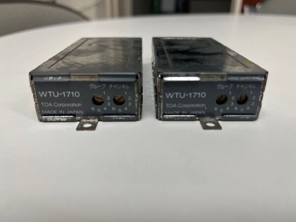 【週末価格】TOA wtu-1710 シングルチューナーユニット 2個セット 動作品