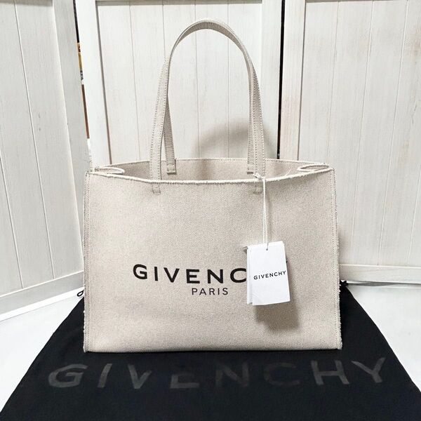 新品 タグ付 GIVENCHY LARGE G ロゴ トートバッグ