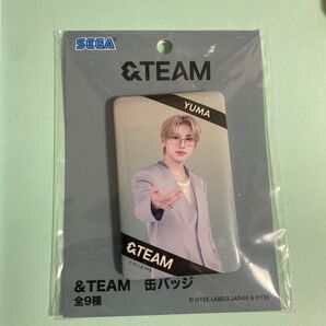 &TEAM SEGA 缶バッジ YUMA