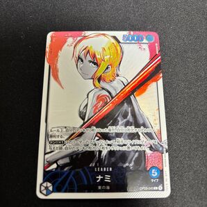 ONEPIECEカードゲーム ナミ リーダーパラレル 青 強大な敵