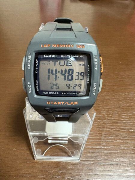 カシオ STW-1000-8JH メンズ グレー電波 タフソーラー