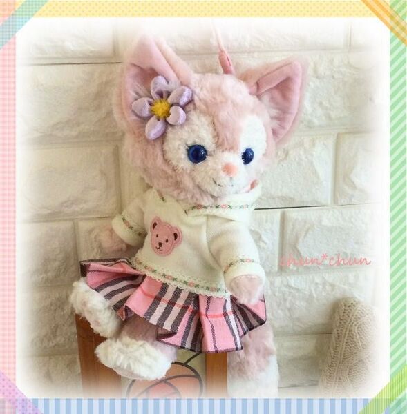 リーナベル〈ショルダーサイズ〉コスチューム ◆ピンクくまちゃんパーカーワンピ◆
