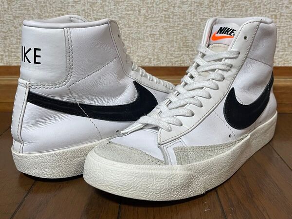 NIKE WMNS BLAZER MID 77 "WHITE/BLACK" 24.0cm