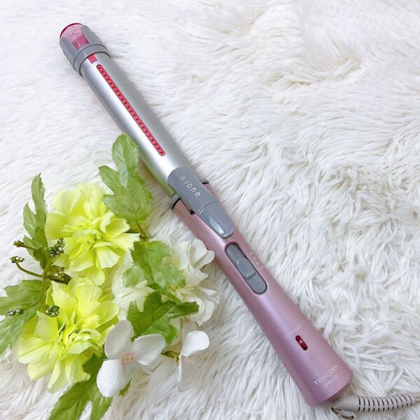 美品 テスコム マイナスイオン スチームヘアアイロンIPM310-P