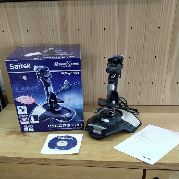 フライトシミュレーター用 フライトスティック サイテック サイボーグ エボ Saitek CYBORG EVO