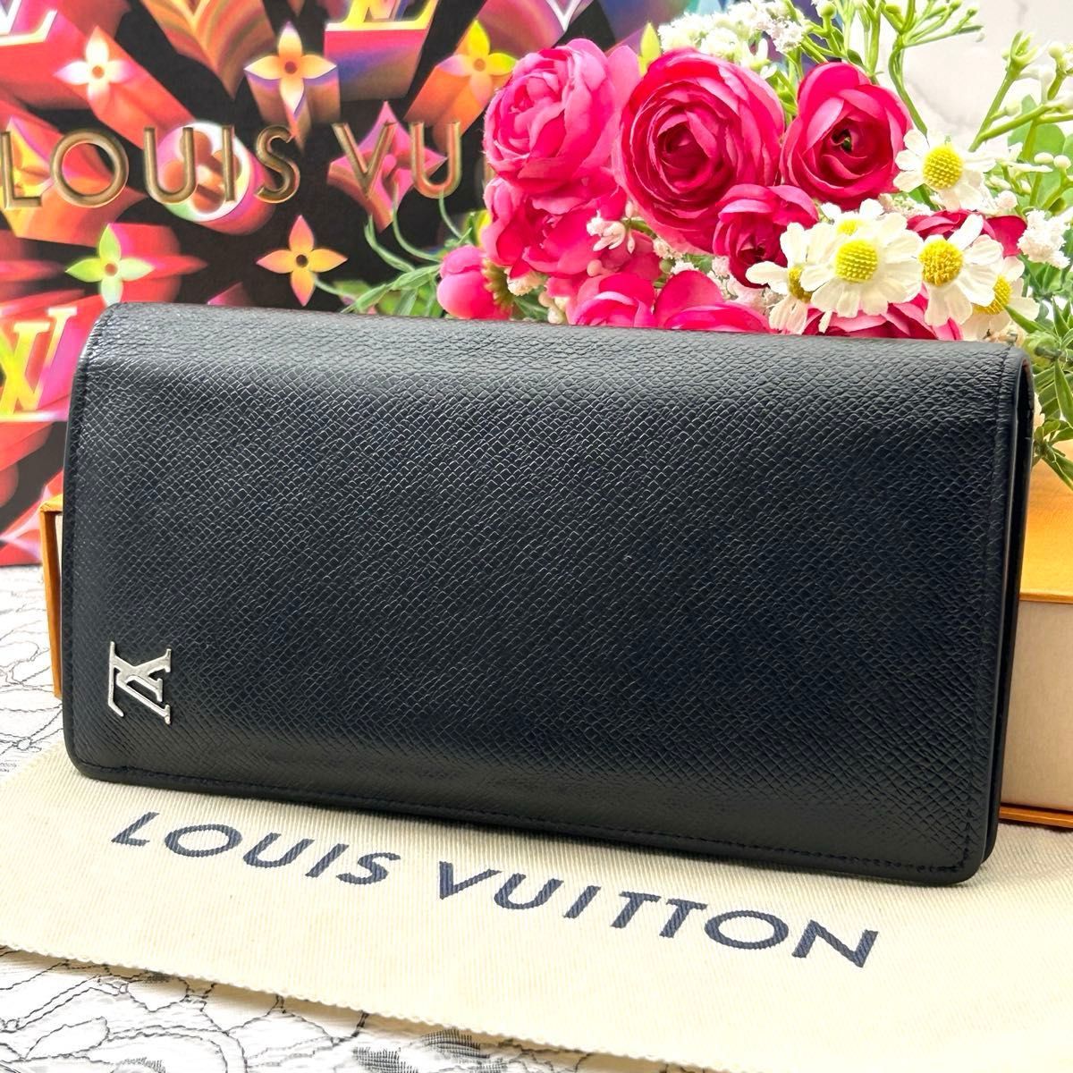 ルイヴィトン Lv メタリック ブラザ 長財布 ビジネス ブラック ルイヴィトン Lv メタリック ブラザ 長財布 ビジネス ブラック