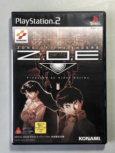 Z.O.E コナミ　PS2ソフト SONY プレイステーション2 ZONE OF THE ENDERS