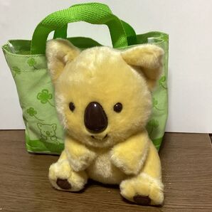 コアラのマーチ ぬいぐるみとミニトートバッグ