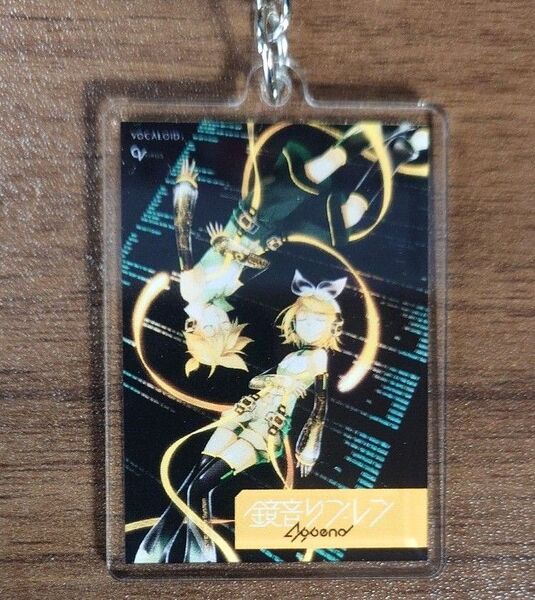 鏡音レン 鏡音リン パッケージアクリルキーホルダー