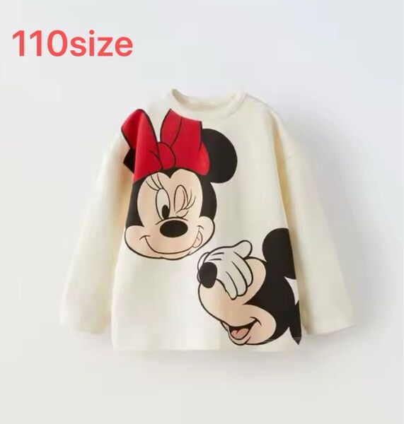 ミッキー ミニー Tシャツ 長袖シャツ ディズニー