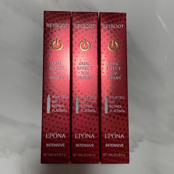 EPONA REXBOOT Dual Effect Tox Serum 3個セット