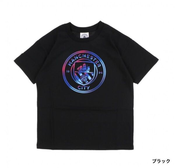 新品 サイズ140 ジュニア キッズ・子供 サッカー/フットサル ライセンスシャツ マンチェスターシティ カラーエンブレム