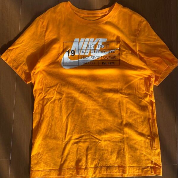 Nike オレンジ Tシャツ Mサイズ ナイキ 半袖