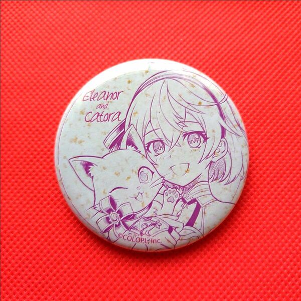 ☆☆早い者勝ち☆☆ 白猫プロジェクト エレノア キャトラ 缶バッジ
