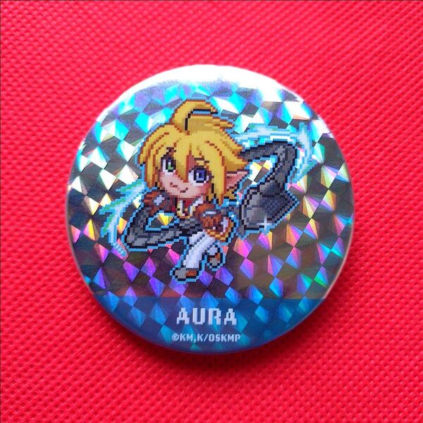 ☆大特価☆ オーバーロード展 ドットちびキャラトレーディング缶バッジ アウラ