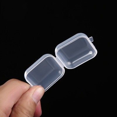 プラスチックケース 正方形 透明 小物収納ケース 小さい ミニ 小物入れ 収納ボックス 耳栓ケース 耳栓収納ボック20個