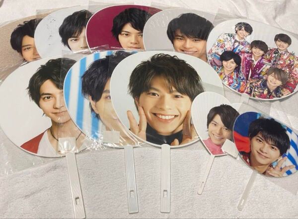 【最終価格】timelesz 佐藤勝利 うちわ 10点まとめ売り