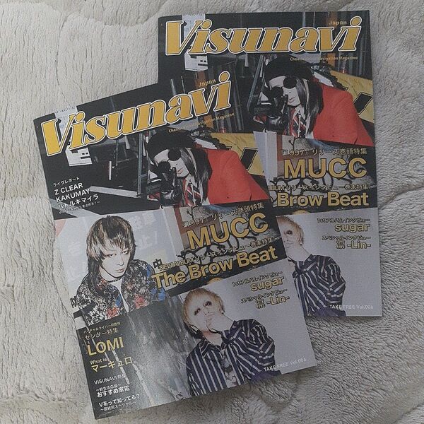 2冊セット Visunavi vol.006 MUCC The Brow Beat