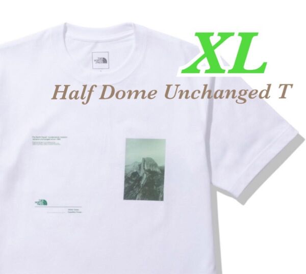 【 XL 】ホワイト★ ハーフドームアンチェンジド Tシャツ★ ノースフェイス