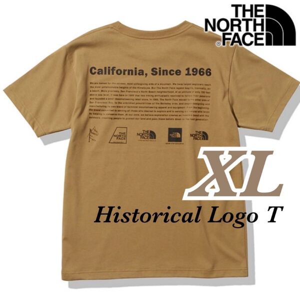 【 XL 】ケルプタン★ ヒストリカル ロゴTシャツ★ノースフェイスNT32332