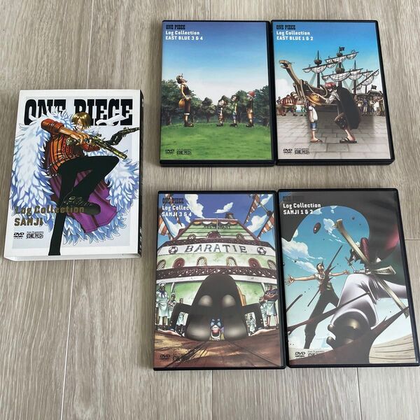 ONE PIECE Log Collection DVD 2点セット まとめ売り イーストブルー&サンジ