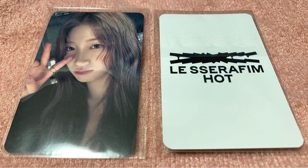 LE SSERAFIM HOT カズハ トレカ