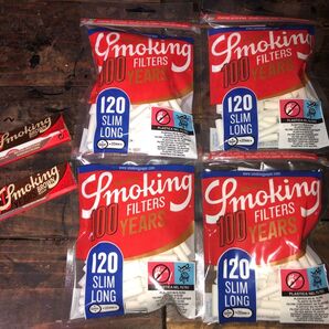 Smoking 巻紙2個&フィルター4個セット