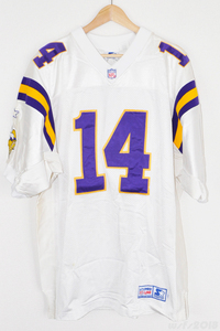 【NFL/USED】ミネソタバイキングスジャージ（#14ブラッドジョンソン）【STARTER/スターター】Minnesota Vikings Brad Johnson