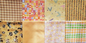 カット済 ミニ カットクロス 8枚 セット サイズ 25cmx25cm 前後 49