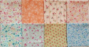 カット済 ミニ カットクロス 8枚 セット サイズ 25cmx25cm 前後 43