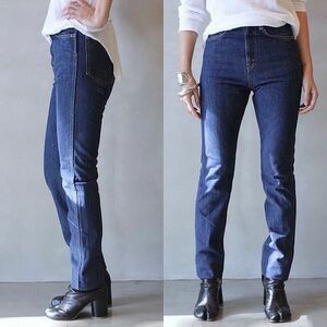 定価30,240円 美品 FUMIKA UCHIDA フミカウチダ HIGH WAIST DENIM PT WASH BLUE ハイウエスト デニム パンツ MADE BY KAPITAL 27