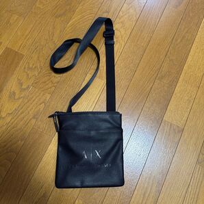 A/X ARMANI EXCHANGE ショルダーバッグ ブラック