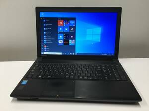 A16143)大容量 TOSHIBA dynabook B554/K 搭載Intel Core i3-4000M 2.40GHz/8GB/500GB/DVDRW/無線/bluetooth/Win10 Pro 64Bit