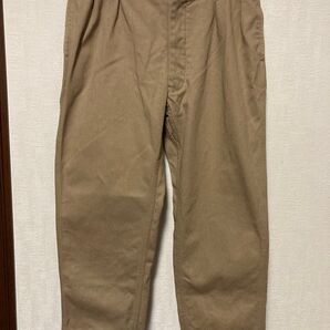 WAIPER.ink フランス軍 M-52 ヴィンテージツータック チノトラウザー