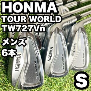HONMA ホンマ TOUR WORLD TW727Vn アイアンセット メンズ 6本 S 右