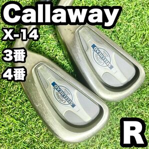 Callaway キャロウェイ X-14 アイアンセット メンズ 3番4番 R 右