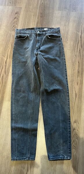 Levis 90s 550 ブラックデニム W32 L34 USA製
