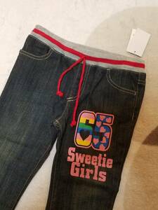  новый товар 0 девочка 1100 стрейч джинсы * брюки 