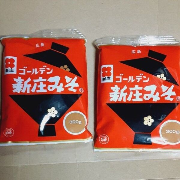 ゴールデン新庄みそ300g×2袋セット 味噌