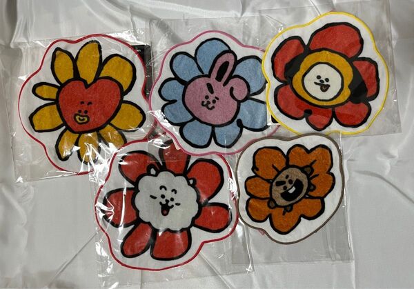 Discoat BT21 BTS ハンカチ ミニタオル