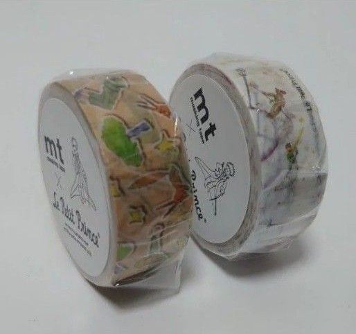 星の王子様 マスキングテープ 先行販売 mt 新品 未開封 ステッカー & 旅路で出会う人々 各1点計2点セット