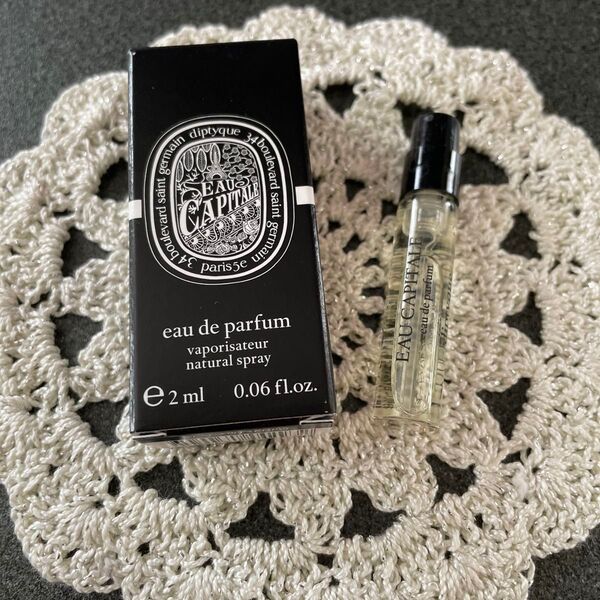 新品未使用品★diptyque オードパルファン EAU CAPITALE 2ml
