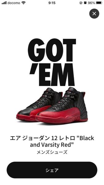 airjordan 12 エアジョーダン 12 ブレッド BRED 27cm エア ジョーダン