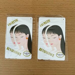 ノエビア テレホンカード 2枚セット 未使用