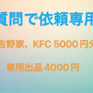 専用出品依頼専用