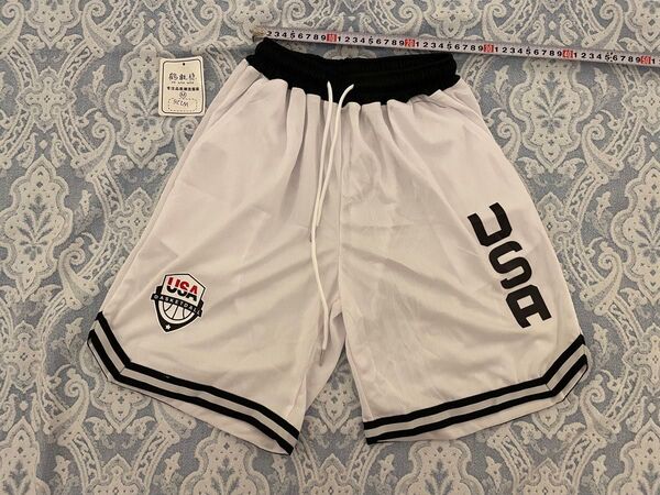 新品未使用 USA代表 ドリームチーム バスパン M 白 NBA ユニフォーム