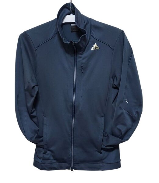 adidas アディダス ジャージ ジャケット トラックジャケット S 背面に3本のストライプデザインが特徴