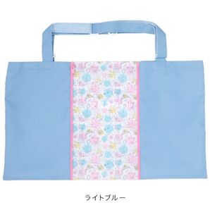 レイメイ藤井 レッスンバッグ ファスパッ 広がるレッスンバッグ 大容量 ライトブルー