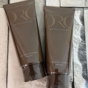DRC ヘアカラートリートメント ブラウン 2本セット